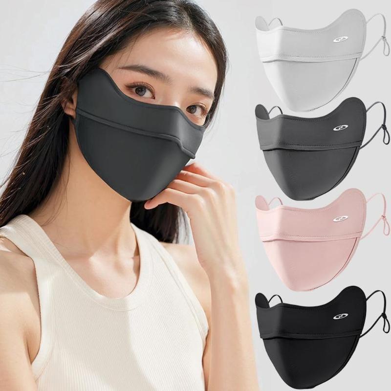 Product Introduction of Outdoor Cycling Ice Silk Mask Anti-UV Sun Protection Mask Adjustable Breathable Sport Mask For Outdoor Cycling 27