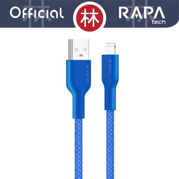 Gambar RAPAtech DC2022 - LINE MAX I - USB-A to Lightning Cable 2.4A 120 cm - biru dari Liem Group Kota Administrasi Jakarta Barat Tokopedia