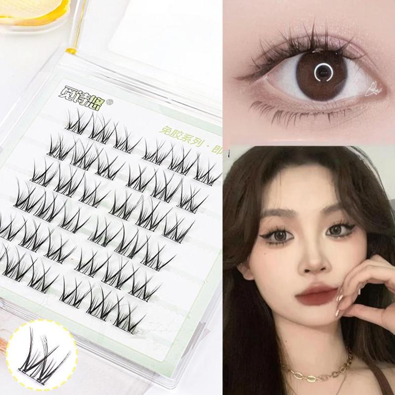 Product Introduction of 【No Need Glue!】glue-free Eyelashes Extension Self-Adhesive Reusable Softer Lashes False Eyelashes Makeup 28