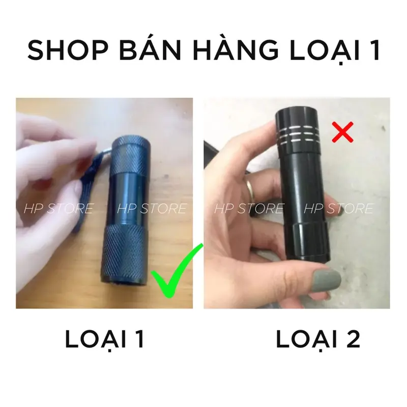 Đèn soi tiền giả, đèn LED UV 9 bóng, đèn soi giấy tờ, cà vẹt, bằng lái xe, vé số, sấy keo [TẶNG KÈM PIN] Mobile 3