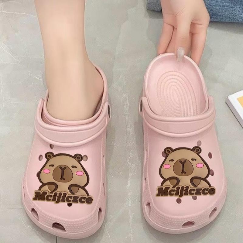 AM18-Giày Lỗ Bao Đầu nữ 2025 đế dày mùa hè 3 màu DéP Shoes 3