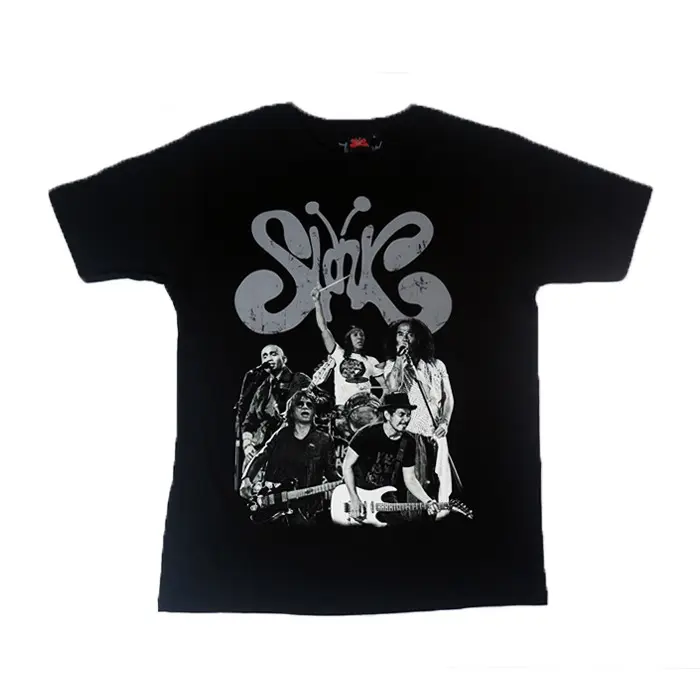 T-shirt in Concert Slank Black