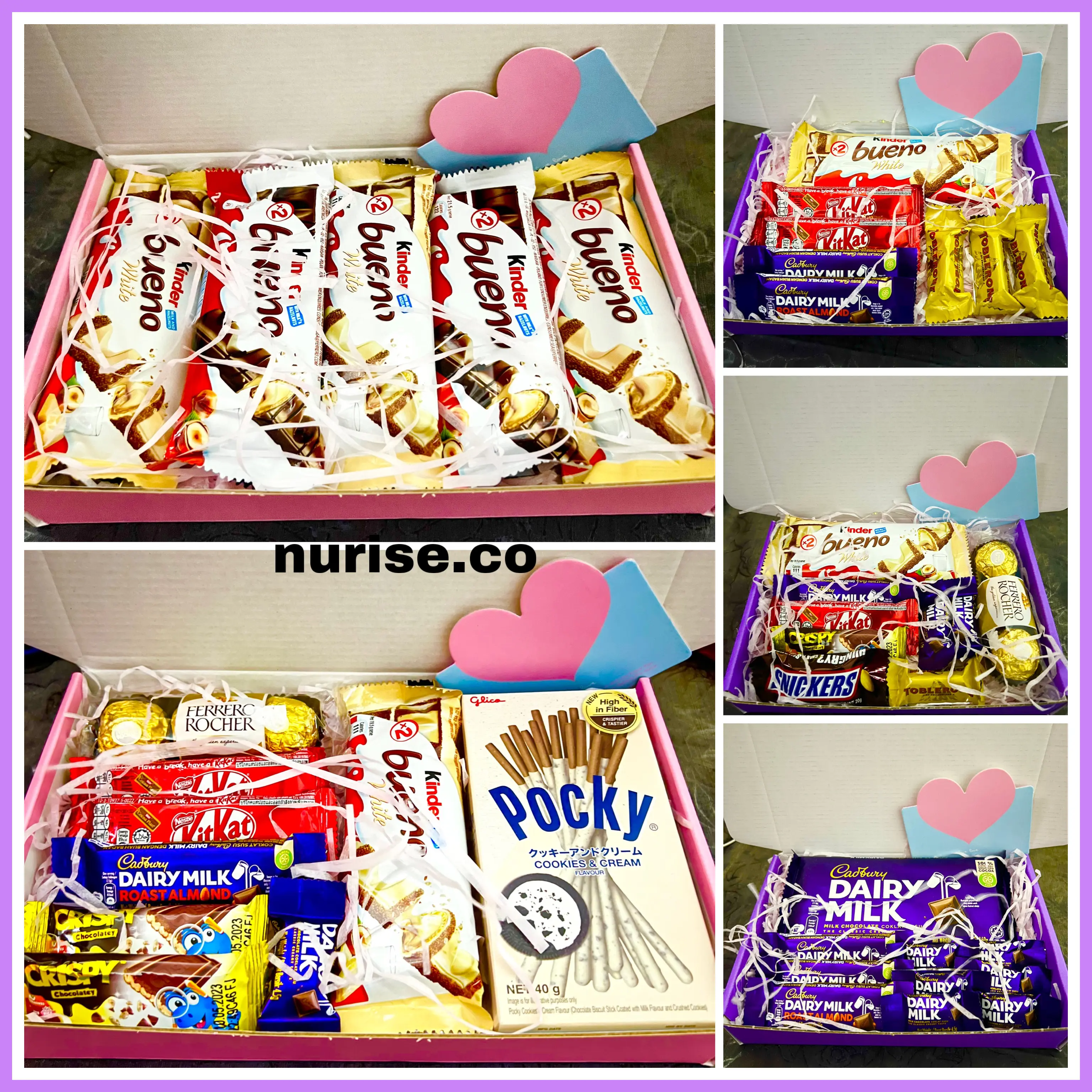 Gift box birthday chocolate box hadiah Hari Jadi wanita birthday gift for women Gifts Sets