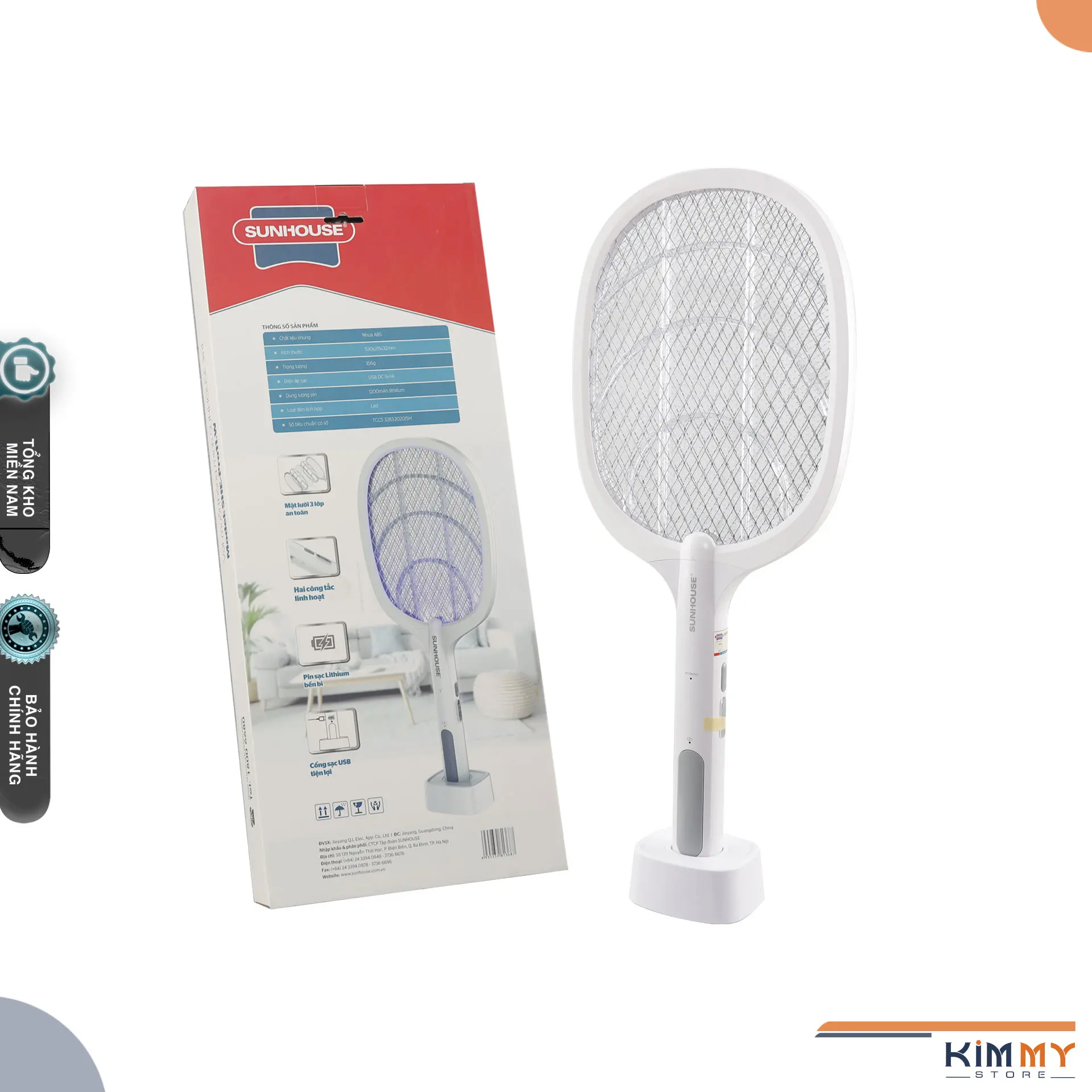 Vợt muỗi điện Sunhouse Pro 11W