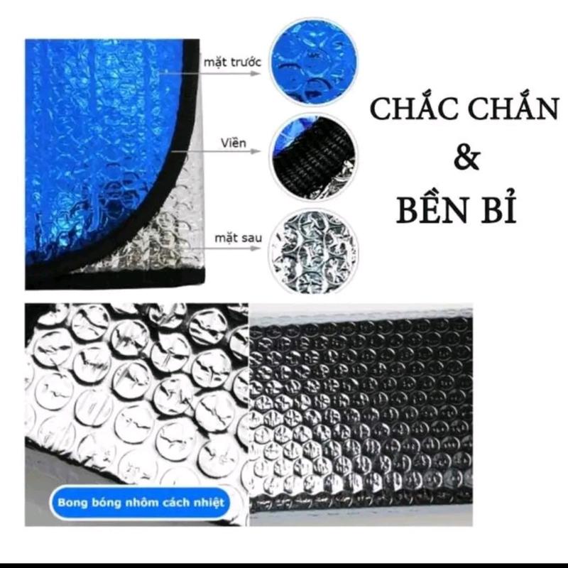 Bộ 2 tấm che nắng ô tô, tấm chắn nắng ô tô xe hơi phản quang 6