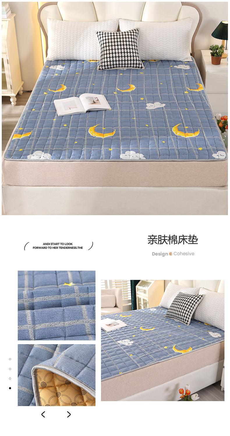 Product Introduction of New Four Seasons Foldable Non-Slip Thin Mattress Tatami Protective Pad Single Double Student Dormitory Protective Pad 15