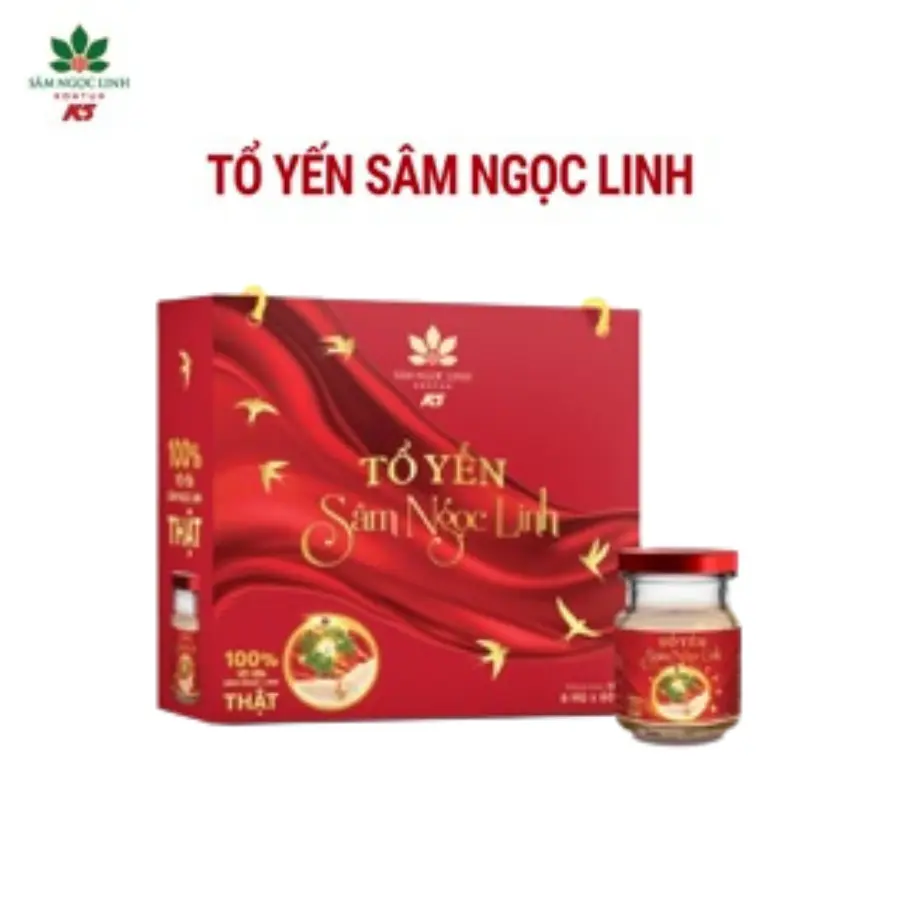 Yến Sâm Ngọc Linh Kon Tum K5 Hộp 6 Hũ (60Ml/ Hũ)