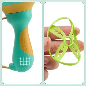 Product Introduction of Fullware Garden Outdoor Toys Games Kids Toddlers Children Age 3-5 8-12, Flying Disc Launcher & Capture Toys, 2 Pack & 12 Discs, Family & Party games, Dog Cat Toys - Gift for Boys Girls(Green+Green) 23