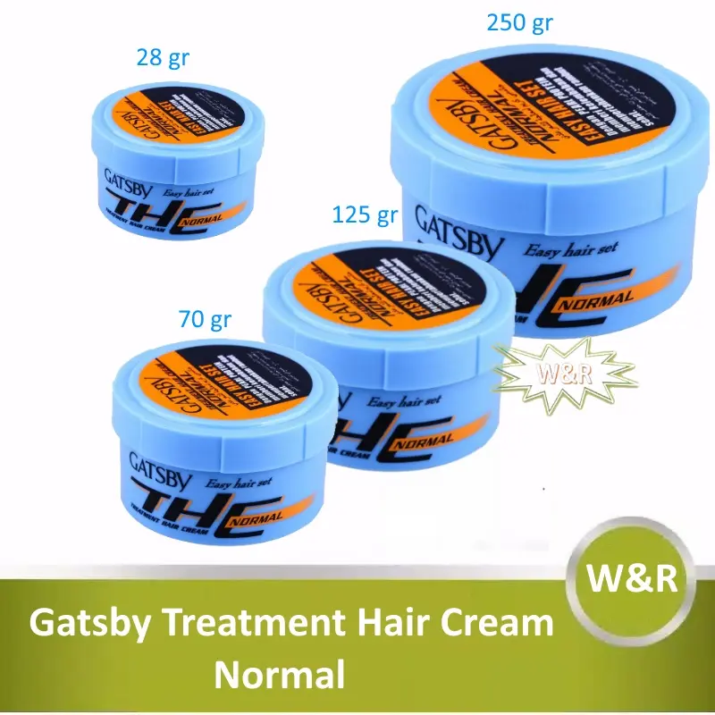 gatsby thc normal minyak rambut pria Perawatan Pomade