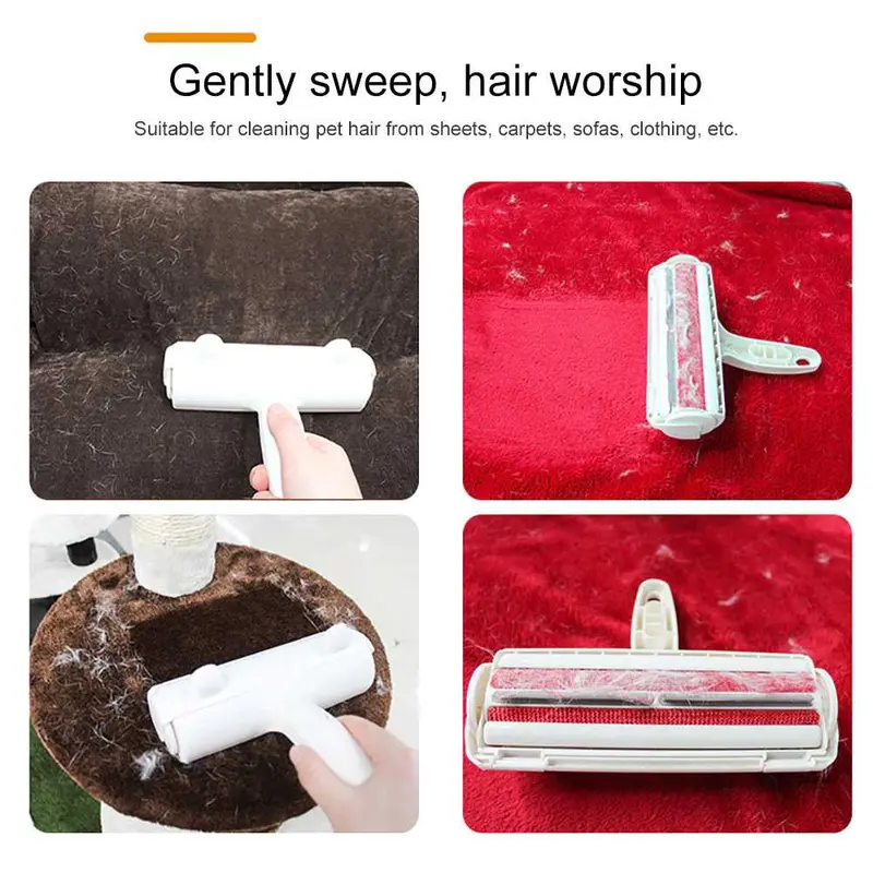 Pembersih Bulu KucinG/Anjing  Tanpa Merusak Pakain Karpet Dan Furniture Lint Remover Roller Pet Hair 7