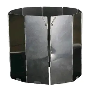 Penahan angin besar kompor portable camping stove windshield