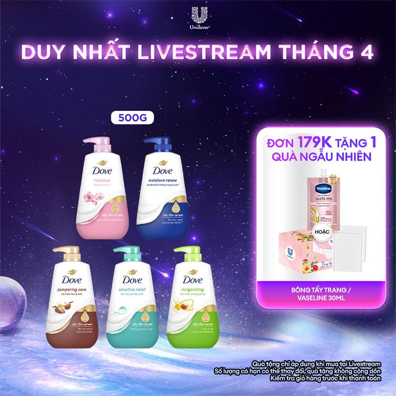 Sữa Tắm Serum Dove Pro-Ceramide Giúp Da Đàn Hồi Và Căng Bóng 500g [1]