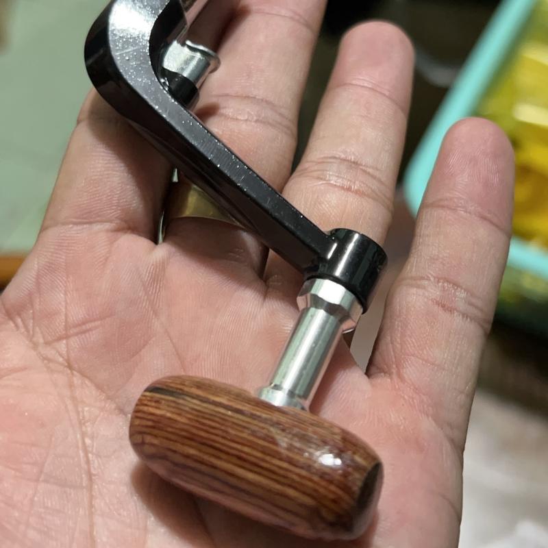 Tay quay phụ kiện cho máy câu núm gỗ Đi Câu Fishing Bắt Cá Câu Cá Fish