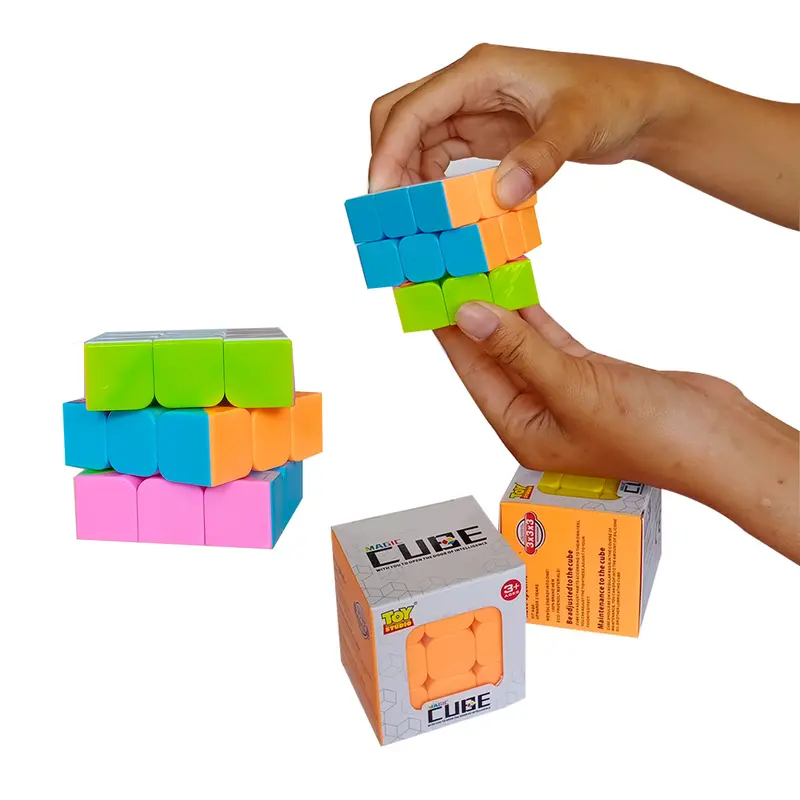 Rubik Kubus Puzzle Mainan Cube Magic Games Toys Pendidikan Cowok Cewek 3