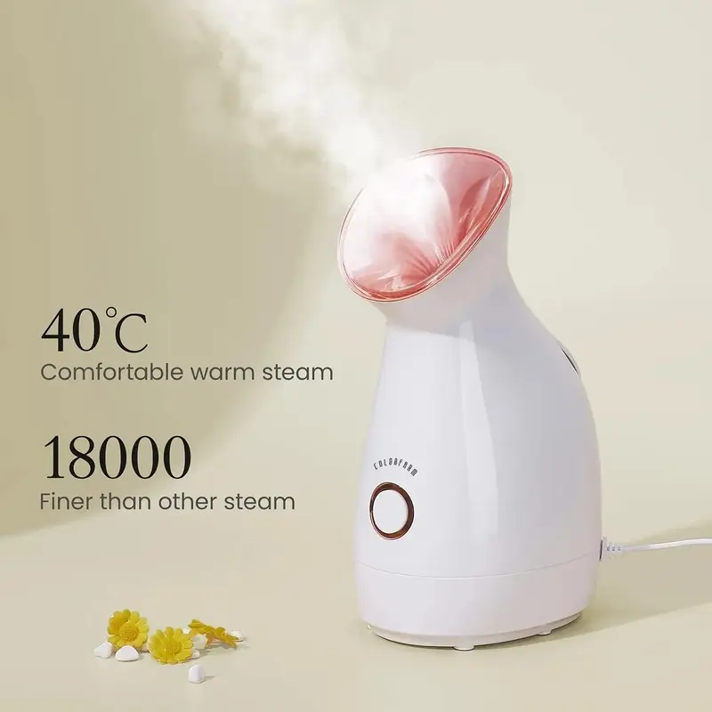 Nano Ion Steam Face Machine, 6 Counts/set Deep Cleansing Facial Steam Machine & Accessories, Professional Skincare Tools for Women & Men, Skincare Products 4