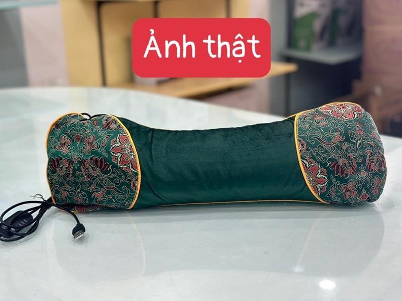 Gối Ngải cứu Điện , Gối thảo dược Tự nhiên ,Kê cổ vai gáy , Massage Giảm Đau - Hàng Đông y nội Địa Trung 4