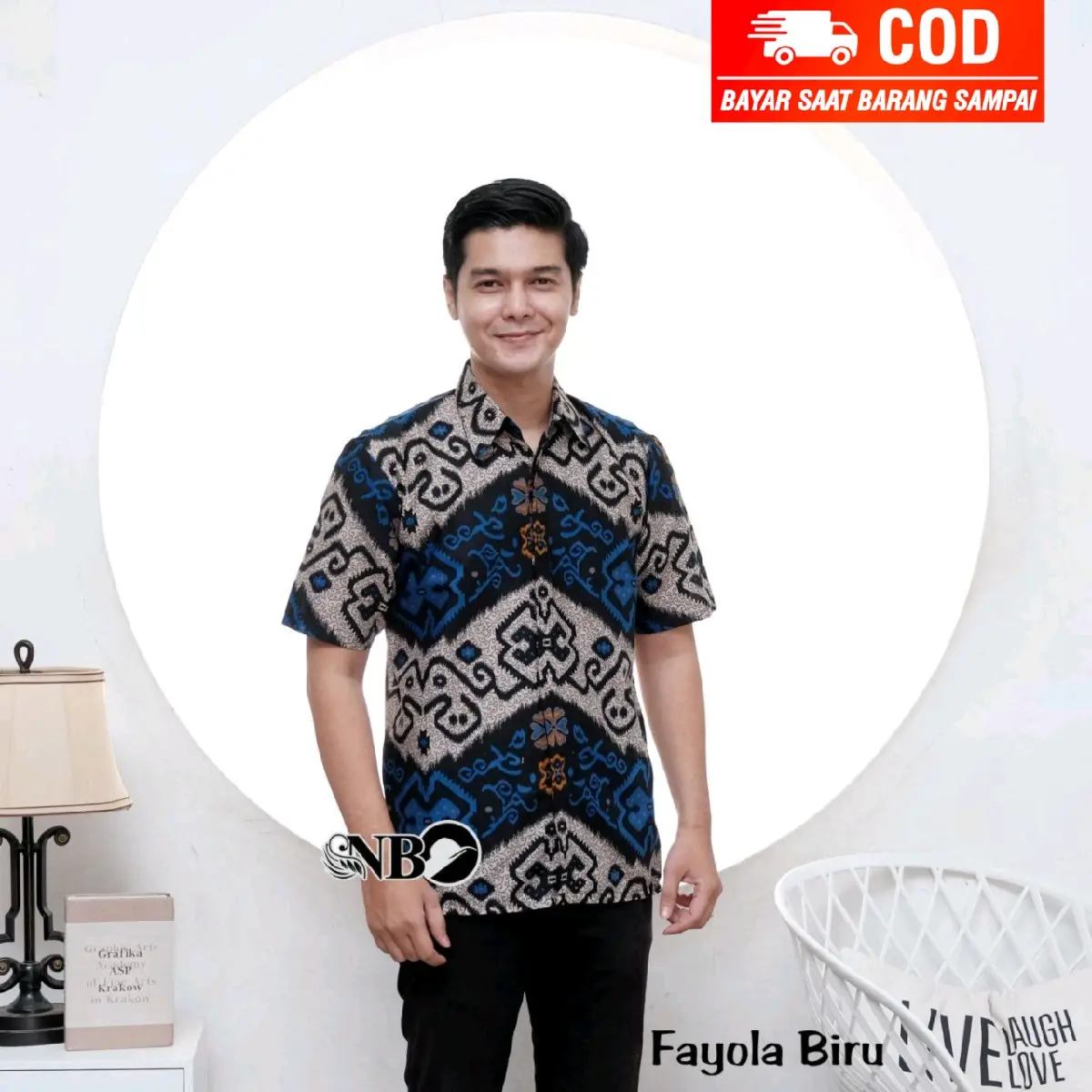 Kemeja Hem Batik Atasan Pria Lengan Pendek Modern Terbaru 2023 Motif Songket Bahan Katun M L XL XXL Printing Lembut Baju Seragam Kerja Kondangan