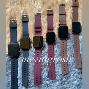 Jam Tangan Wanita Led Watch Couple Series Strap Rubber | Jam Tangan Led Wanita Pria Unisex Model Curved Glass Led Watch Digital | Ledwatch Digital Jinshengsi JSS3397