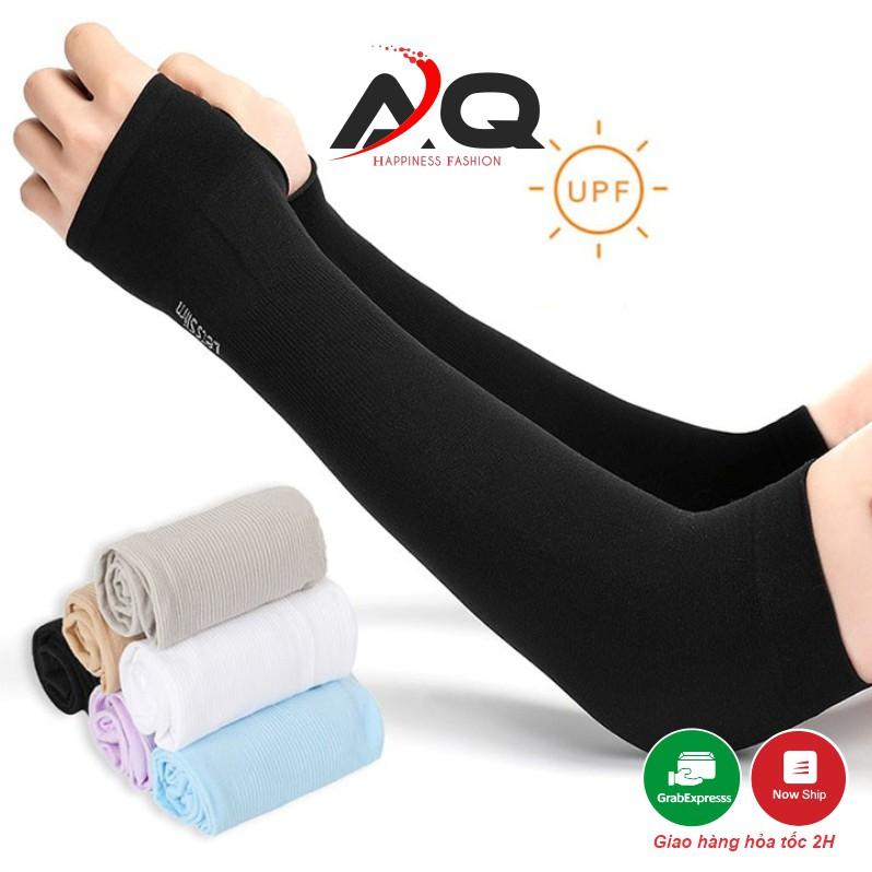 Ống tay bao găng tay chống nắng xỏ ngón chống tia UV dành cho nam và nữ LET SLIM Chống Trơn Bao Tay
