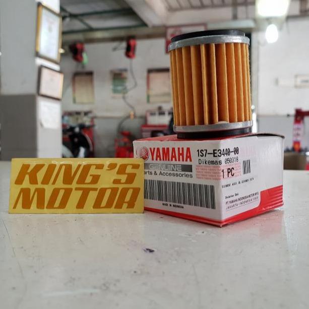Gambar SARINGAN, FILTER OLI XMAX, X-MAX (1S7 E3440) ASLI YAMAHA dari KingS Motor Kota Bekasi Tokopedia