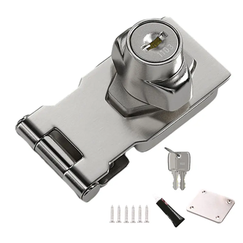 Khóa ngăn kéo, không cần đục lỗ, cho tủ lạnh, tủ lạnh và khóa cửa tủ 6
