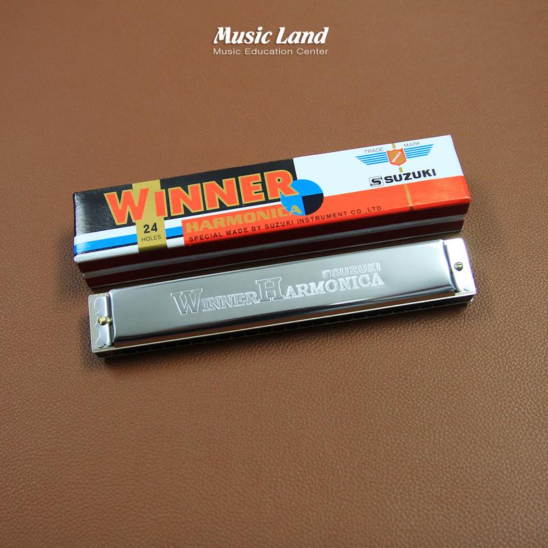 Kèn Harmonica Suzuki Winner W-24C – Chính Hãng