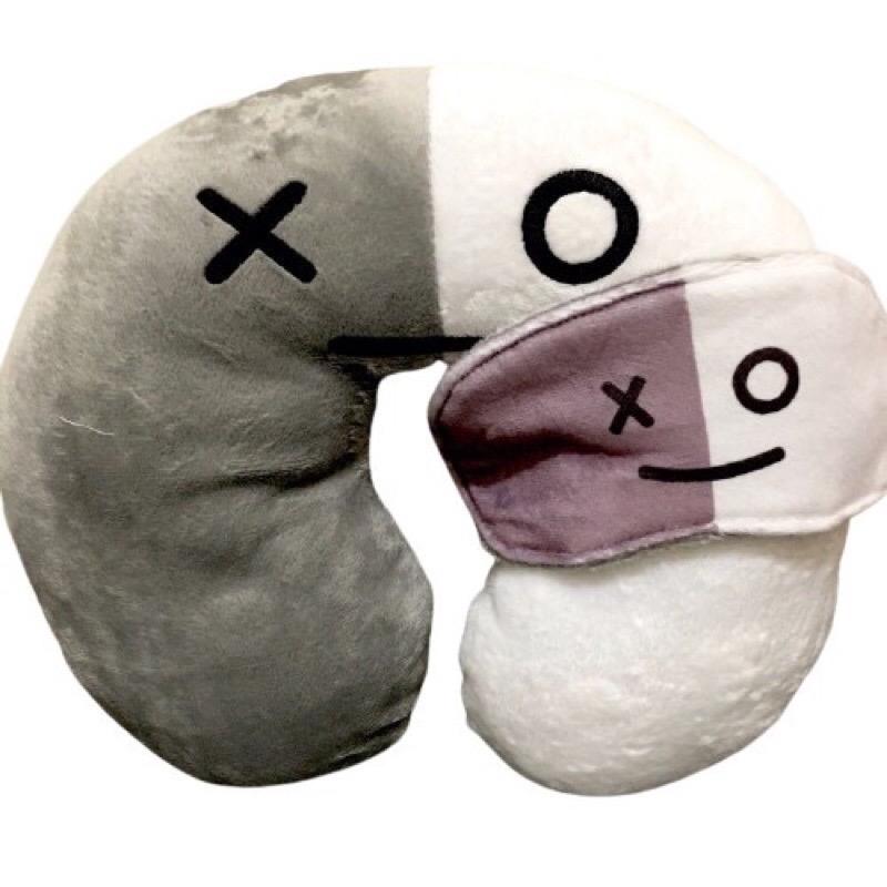 (FREE PENUTUP MATA )Bantal leher bt korea kpop 8karakter Bed Hadiah 6