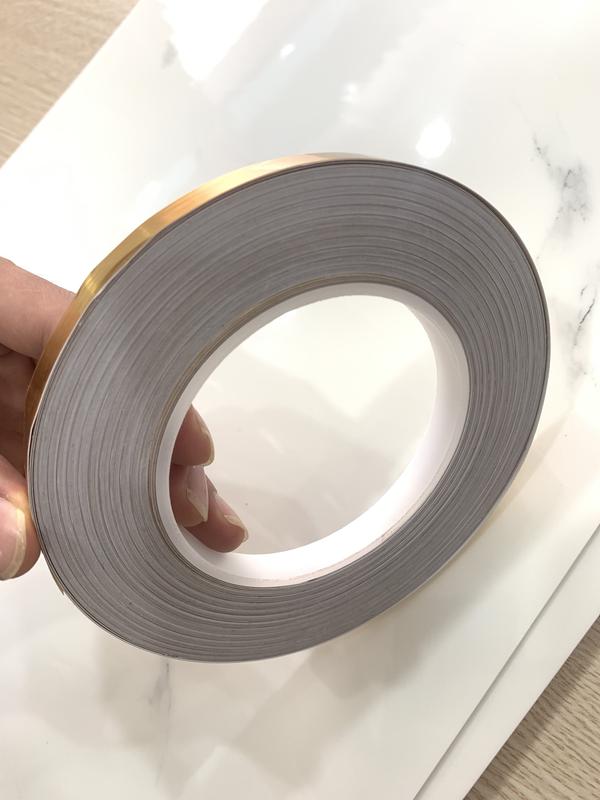 Cuộn 1 cm 50m chỉ dán viền tường VÀNG BÓNG