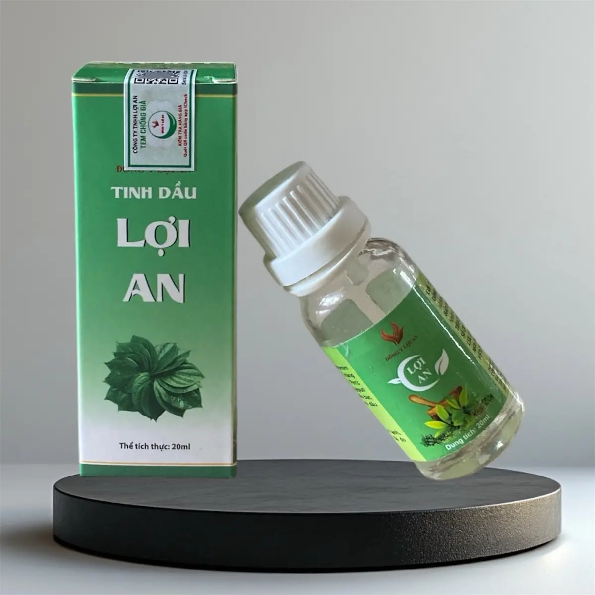 Tinh dầu thảo dược Lợi An - Hỗ trợ điều trị và phòng chống cảm lạnh, ho đờm, viêm họng, sổ mũi cho trẻ nhỏ
