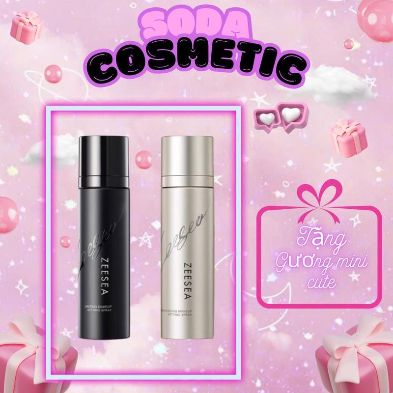 ZEESEA Xịt khoá makeup tạo hiệu ứng bóng/lì trang điểm 100ml (Phiên bản mới)