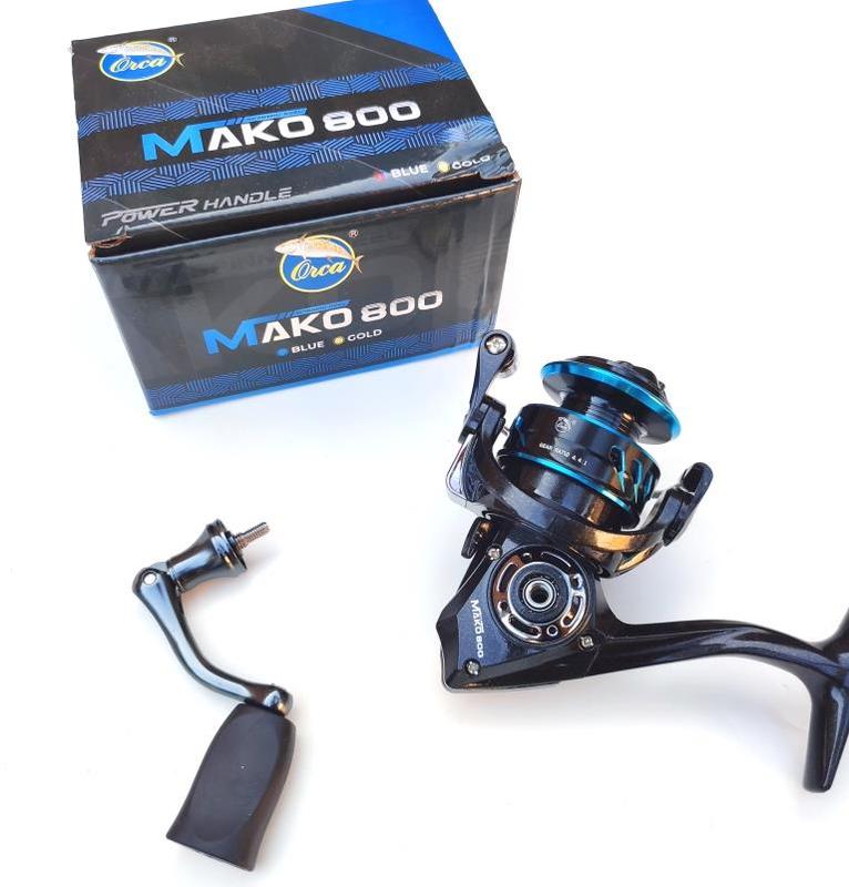 Reel orca Mako 800 power Handle Kuat putaran reel halus 3