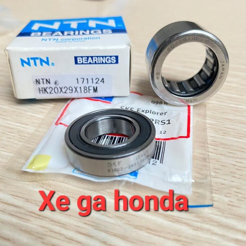 Bi đũa,bi 6902 bạc đạn puly nồi sau xe ga honda yamaha 2