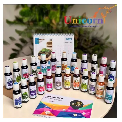 Màu nước thực phẩm Đồng Tiến,UNICORN, màu pha kem 60g Màu Thực Phẩm 1