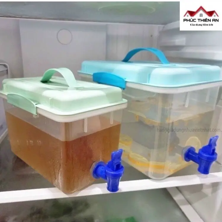 Bình đựng nước có vòi để tủ lạnh, để bàn - Tiện dụng, siêu bền