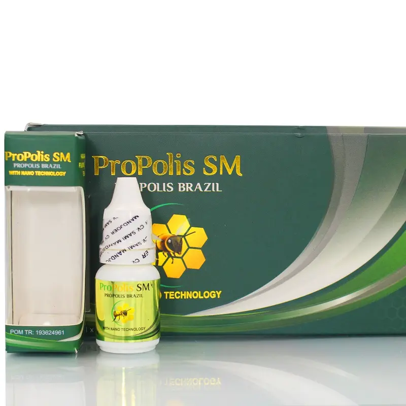 PROPOLIS SM Herbal Isi 6 ML Untuk Mengempiskan Amandel Sulit Menelan Radang Tenggorokan Original 5