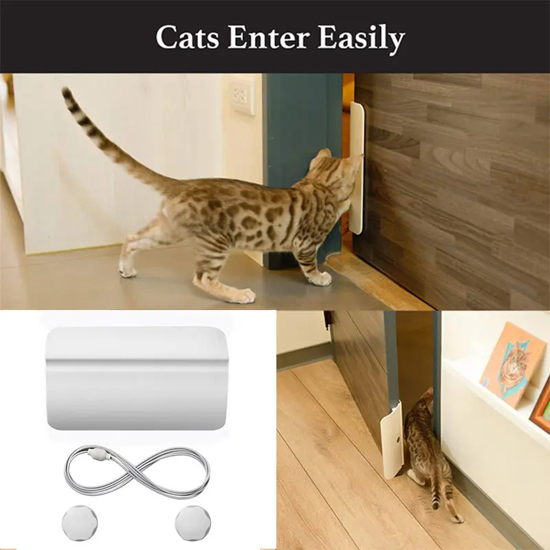 Cat By Dog By Korean-style Pet By Accessory, Freedom Entry and Exit Automatic By Conversion Kit for Cats and Dogs, Pet Supplies.