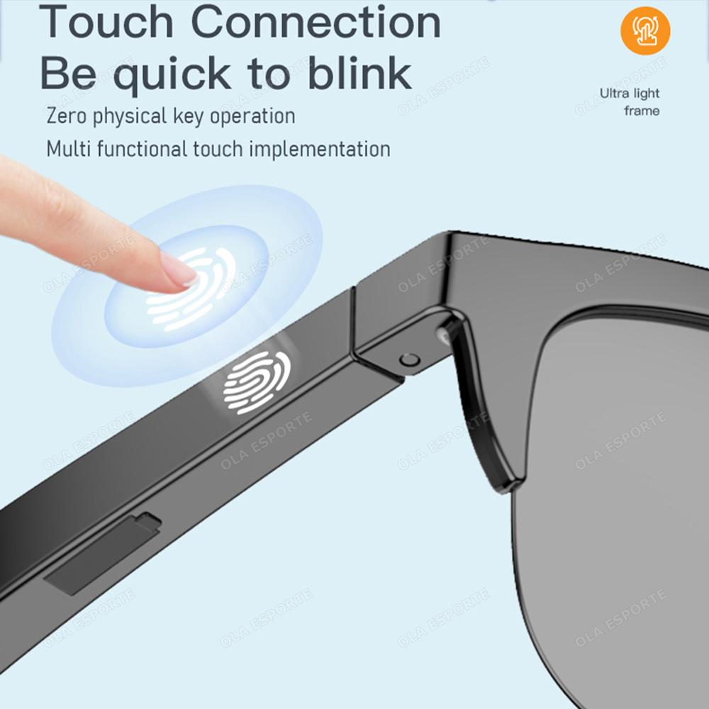 2025 New F06/7/8 New Arrival Smart Glasses With Wireless Bluetooth Earphones and Anti-glare Audio Sunglasses TWS Earphones Hot - Image 5