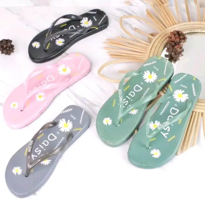 Sandal Jepit Wanita Daisy Terbaru Sandal Cewek