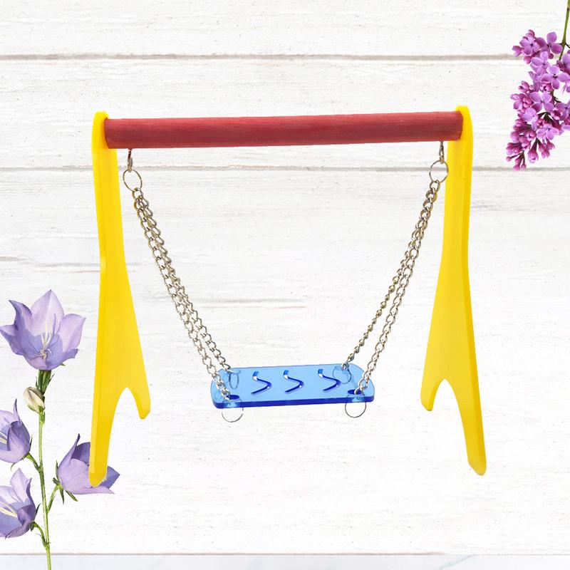 Pet Swing Rat Hammock Bite 18.5*10*18.5cm Yellow 8