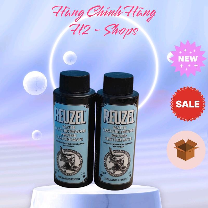 Bột tạo phồng Tóc REUZEL Matte Texture Powder - 25g - Hàng Chính Hãng sáp vuốt nam bọt   giữ nếp