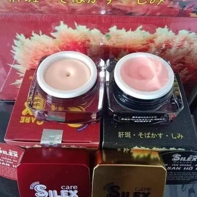 combo Kem dưỡng da Silex Nhật San hô đỏ giảm thâm mụn tàn nhang nám lỗ chân lông to - Skincare Women Nữ