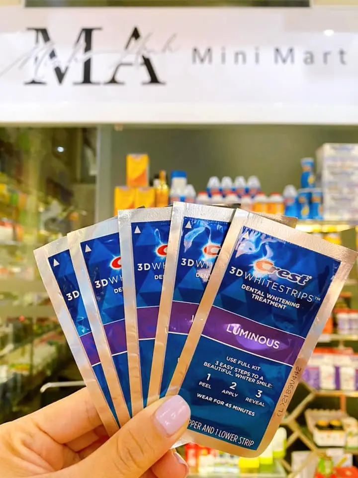 MIẾNG DÁN TRẮNG RĂNG 3DCrest (gói)