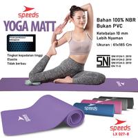 Gambar SPEEDS SNI Matras Yoga Mat NBR 10mm gym Karpet bonus tas Spons Berstandar 027-8 - 1B dari Calary Toys Kota Surabaya 3 Tokopedia