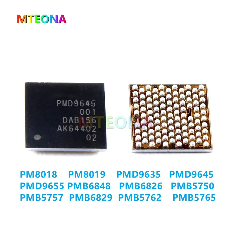 1Pcs PM8019 PMD9635 PMD9645 PMD9655 PMB6848 PMB6826 PMB5750 PMB5757 PMB6829 PMB5762 PMB5765 Baseband IC For iphone