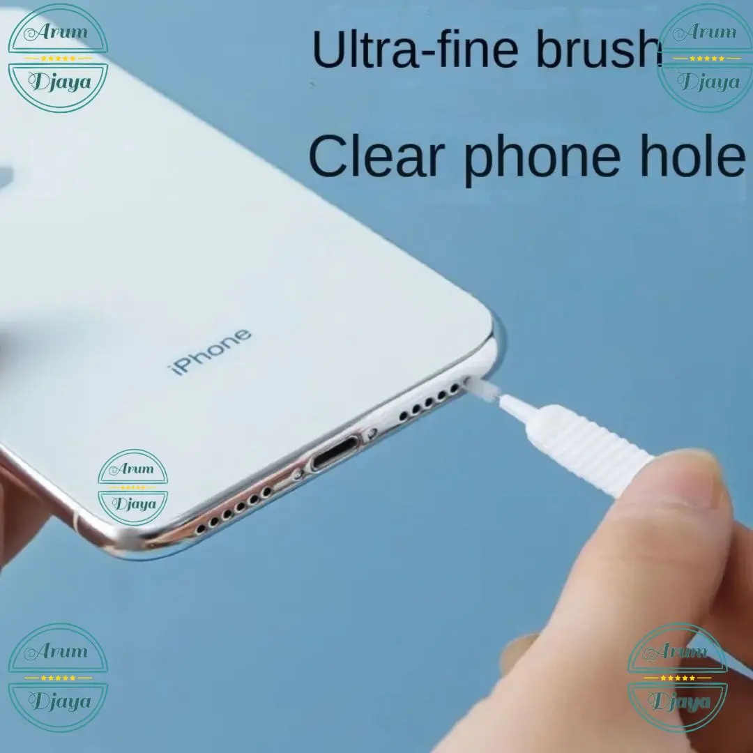 Sikat Mini Pembersih HP Debu Mobile Phone Charging Port Dedusting Brush SET 5 Pcs