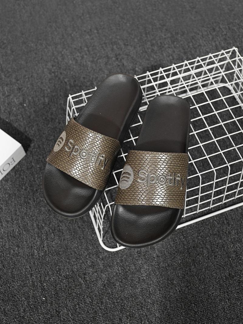 Product Introduction of Men's Geometric Pattern Slides, Casual Comfortable Breathable Non-slip Slippers for Indoor & Outdoor Wear, Fashionable Slides for Daily Wear, Walking Shoes 6