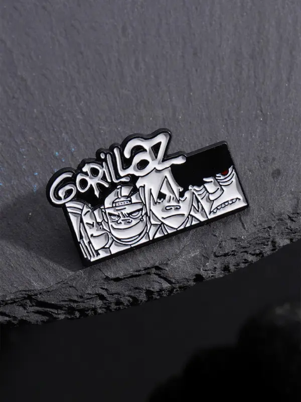 Cartoon Character Brooch, Fashion Alloy Badge for Daily Clothing Decor, Trendy All-match & Exquisite Brooch for Birthday Gift 5