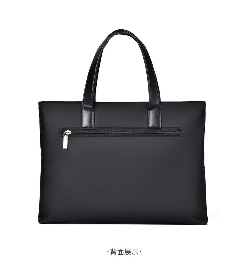 Product Introduction of Men's Simplicity Fashion Oxford Cloth Handbag A4 File Data Packet Daily Office Travel Portable Meeting Men's Bag 20