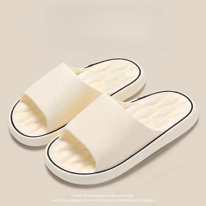 Product Introduction of 2025 New Deodorant Slippers Men's Indoor Home Bathroom Bath Non-Slip Couple Soft Slippers 7