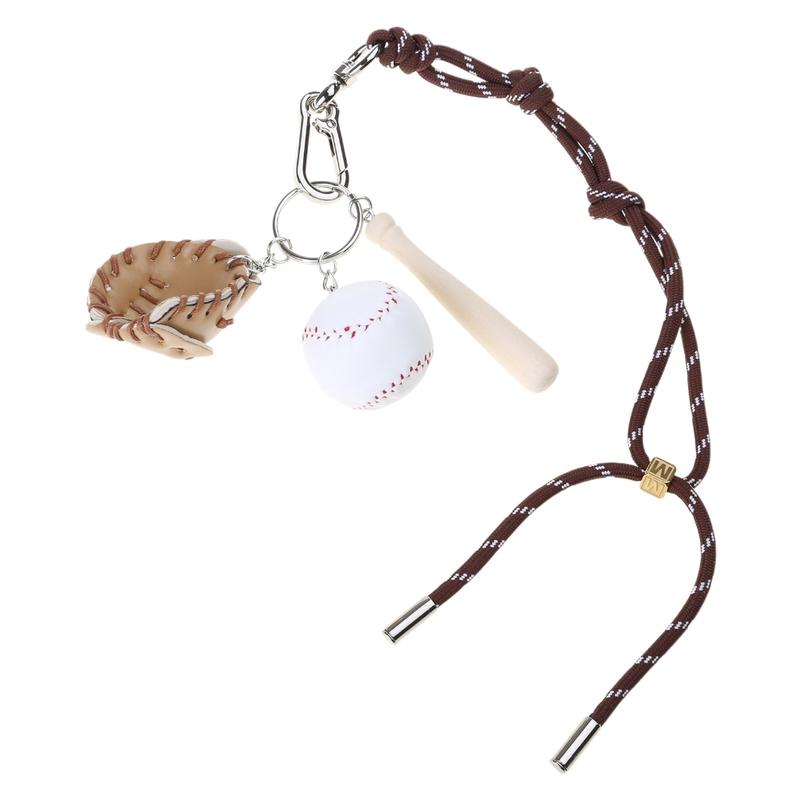 Vibrant Braided Nylon Rope Keychain for Bags Unisex Keyring with ...